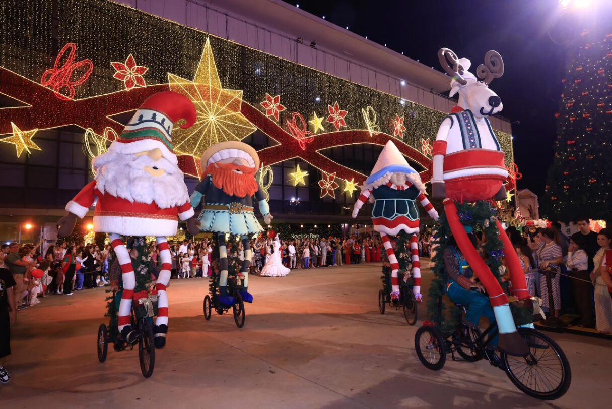 Desfile natalino promete encantar o público (Foto: Secom)