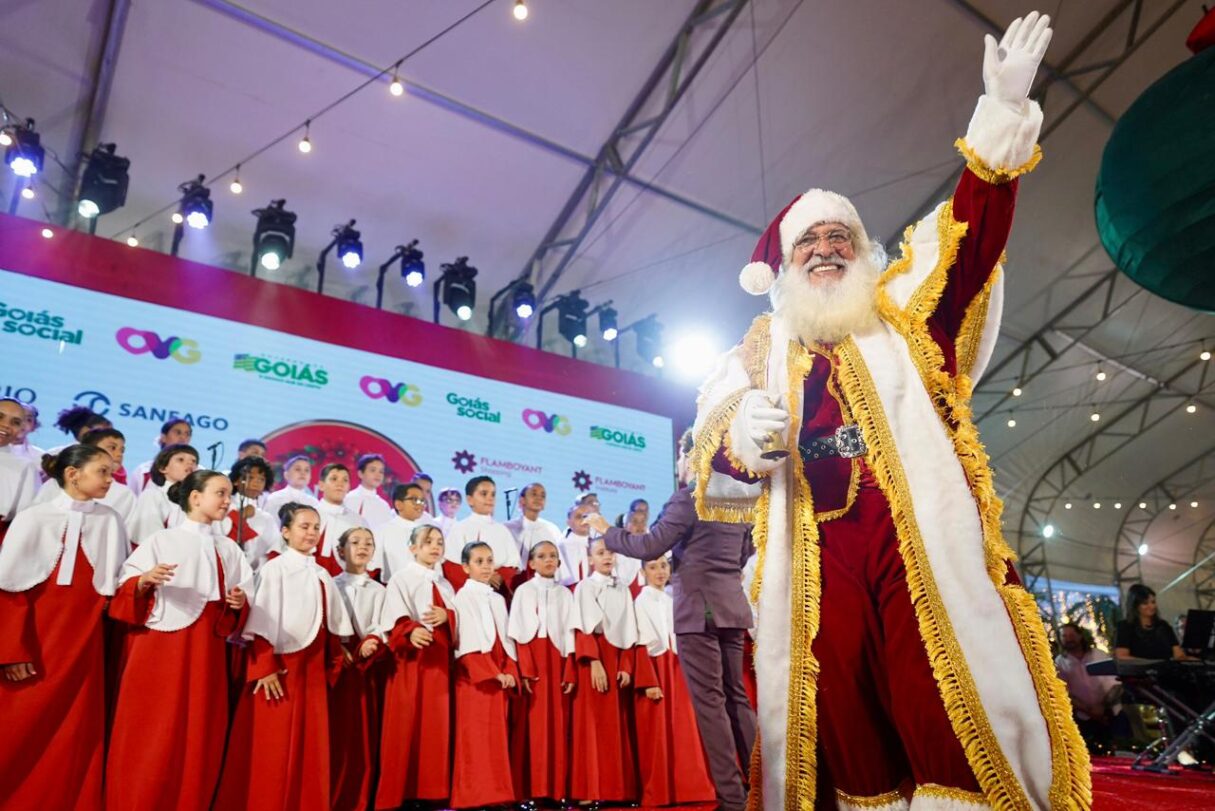 Apresentação dos alunos do Gustav Ritter (Foto: Secom)