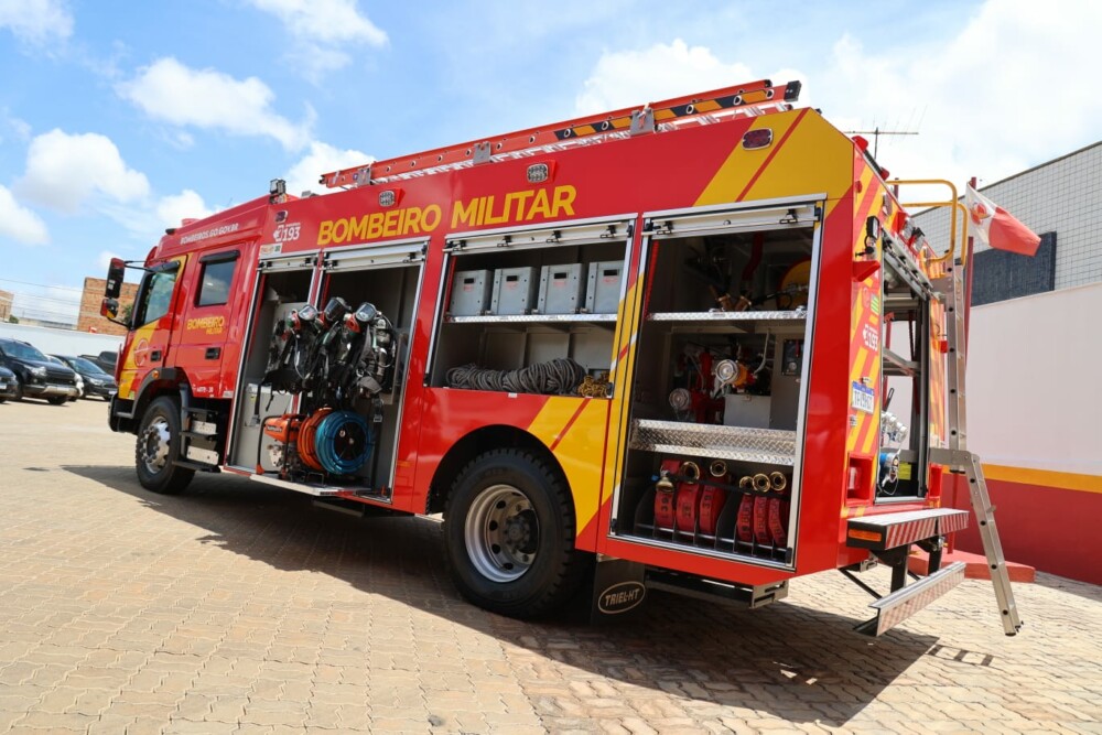 Viatura é uma das mais modernas do país (Foto: CBMGO)