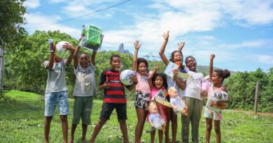Crianças dos 246 municípios goianos foram atendidas (Foto: Carol Costa e Diego Canedo)
