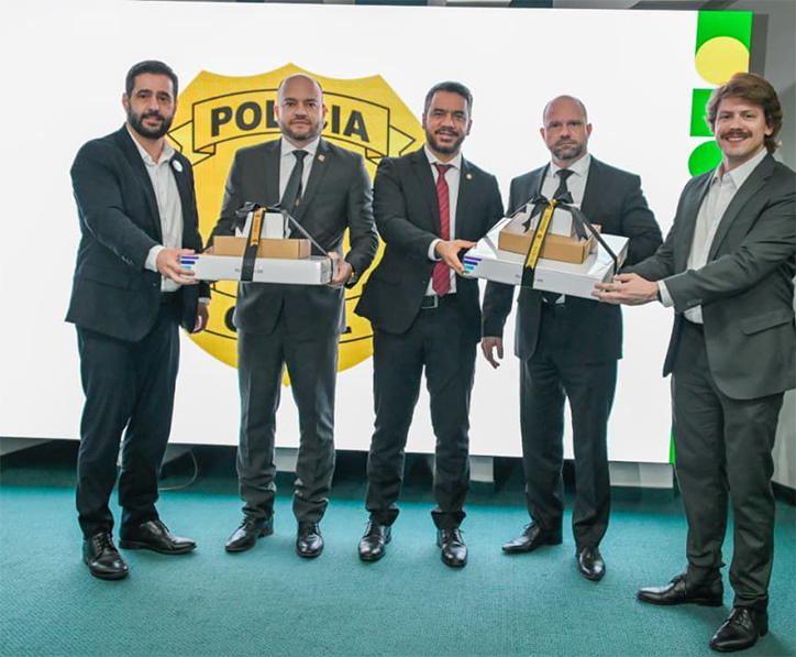 Governo de Goiás entrega novos equipamentos e veículos à estrutura operacional da Superintendência de Identificação Humana da Polícia Civil de Goiás