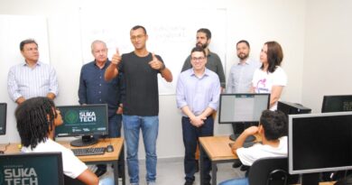 Cerca de 600 moradores do bairro JK poderão usar laboratório do Sukatech (Foto: André Bianchi)