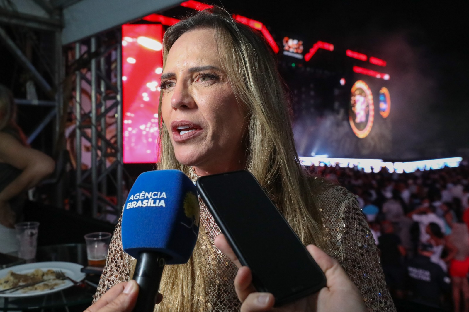 Celina Leão, vice-governadora do DF: "Hoje nós estamos com toda a rede hoteleira lotada, com toda a nossa economia bombada, graças a esse estímulo. E a nossa festa tem programação para todos os gostos"