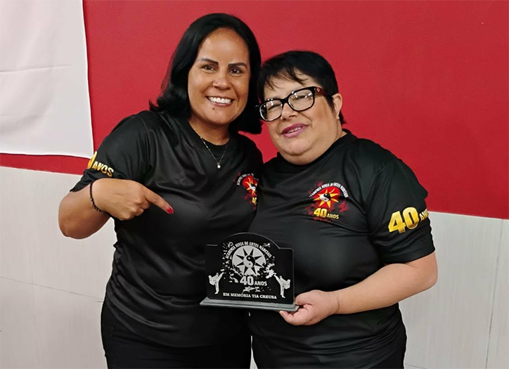 Sensei Anete e Adriana Góes