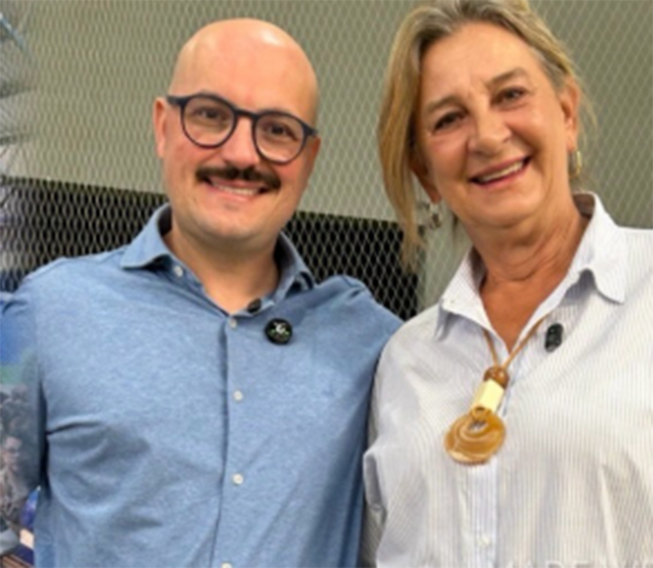 Deputada Srª Zeli e Dr Paulo Moura