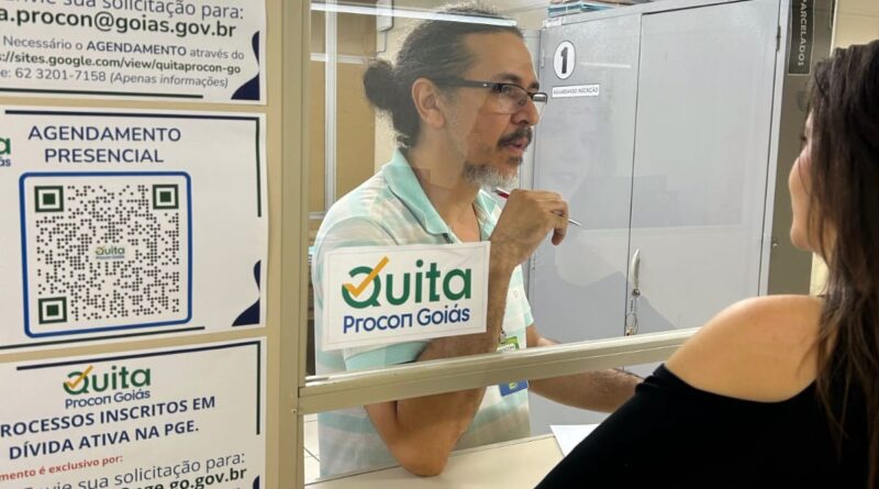 Quita Procon Goiás oferece parcelamento em até 10 vezes e desconto de 100% em juros (Fotos: Procon Goiás)