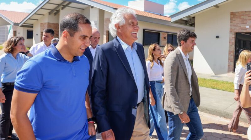 “Aqui temos um grau de humanização jamais visto em uma Casa de Idosos”, destaca o governador Ronaldo Caiado (Foto: Lucas Diener e Wesley Costa)