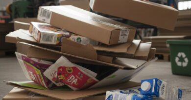 Imagem ilustrativa de reciclagem na indústria