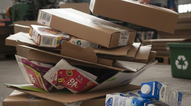 Imagem ilustrativa de reciclagem na indústria