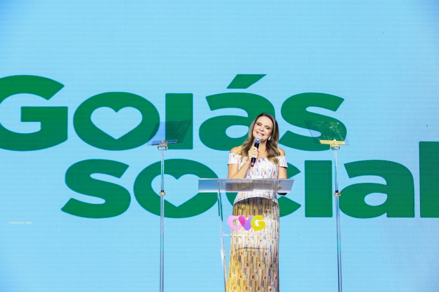 Adryanna Caiado: “primeiras-damas são ponte entre necessidades da população e ações que podem transformar realidades” (Foto: Hegon Correia e Remisson Sales)