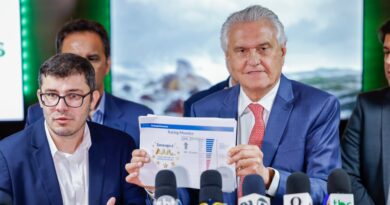 Governador Ronaldo Caiado destaca que crescente positiva nos resultados da Saneago teve início com fortalecimento da governança, da gestão e da capacidade econômico-financeira implementada a partir de 2019 (Fotos: Lucas Diener)