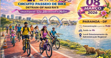 Detran-DF realiza Passeio de Bike especial para celebrar o Dia da Mulher