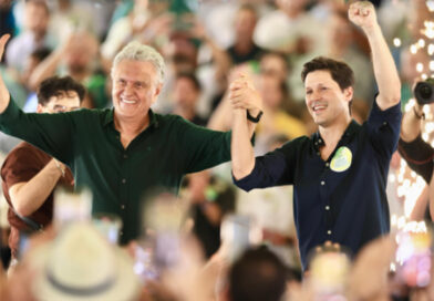 Ronaldo Caiado e Daniel Vilela reúnem apoiadores em Jaraguá para lançar chapa governista