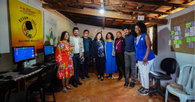 Comunidade Quilombola Mesquita, em Cidade Ocidental, recebe a doação de 20 computadores recondicionados e ganha novo laboratório de informática