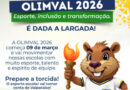 Foi dada a largada para a OLIMVAL 2026
