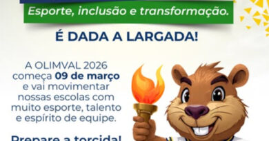 Foi dada a largada para a OLIMVAL 2026