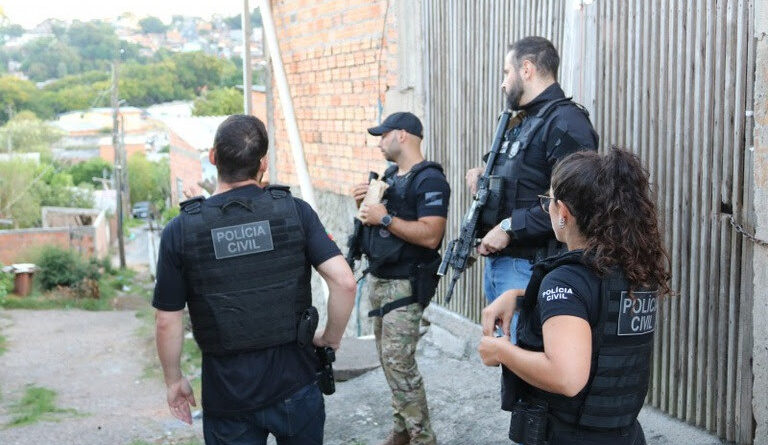 Durante 15 dias, a operação Mulher Segura mobilizou 38.564 agentes de segurança, com apoio de 14.796 viaturas, em 2.050 municípios brasileiros. Foto: Divulgação/Polícia Civil do Rio Grande do Sul