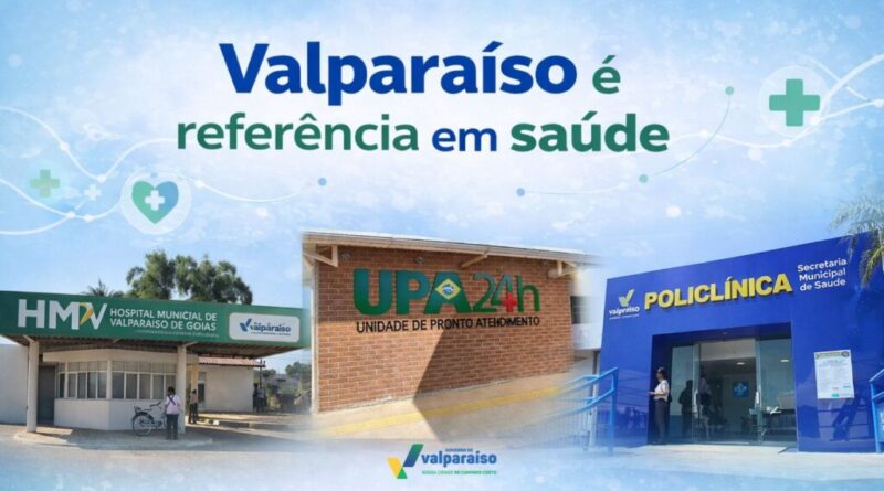 Valparaíso recebe a visita do Prefeito de Niquelândia para conhecer o modelo de saúde do município
