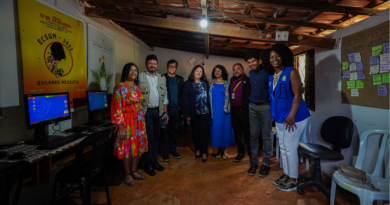 Comunidade Quilombola Mesquita, em Cidade Ocidental, recebe a doação de 20 computadores recondicionados e ganha novo laboratório de informática
