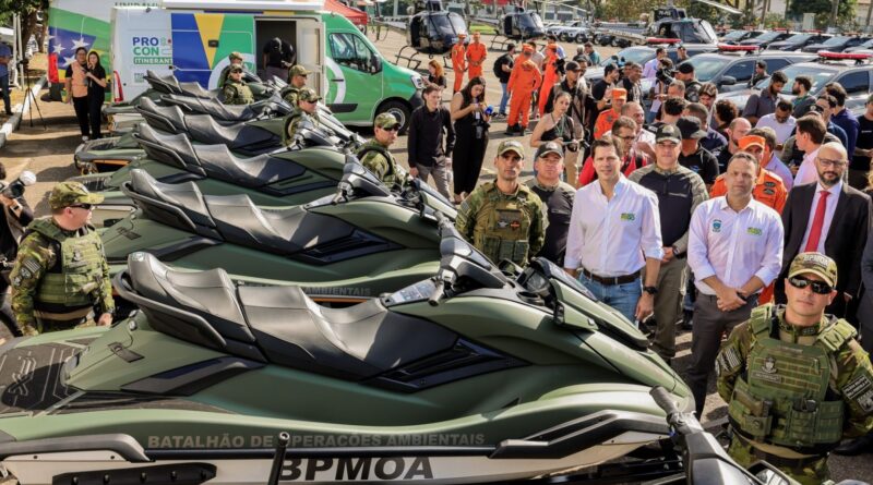 Governador Daniel Vilela completa 30 dias à frente do governo de Goiás. Agenda focada em entregas nos municípios, desenvolvimento econômico e ações de segurança pública (Foto: Secom)