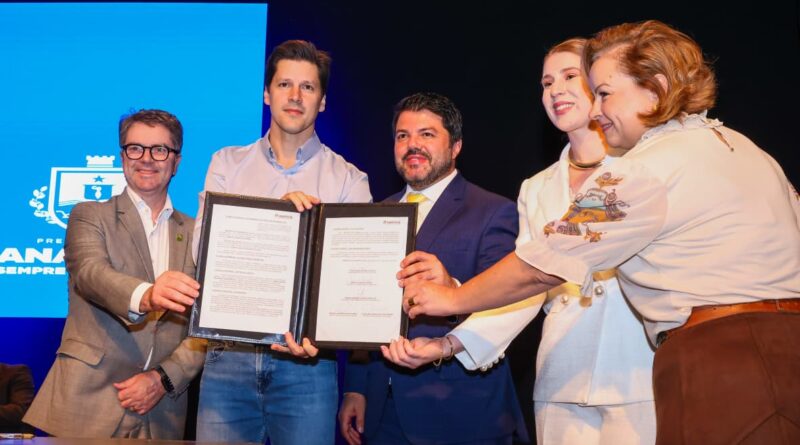 Daniel Vilela anuncia ações em saúde e segurança pública em Anápolis: “vamos promover avanços ainda mais significativos” (Foto: Wesley Costa)