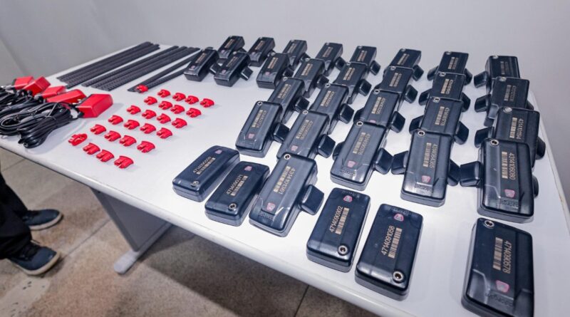 Governador Daniel Vilela envia à Assembleia Legislativa de Goiás projeto de lei que institui pagamento pelo uso de tornozeleiras eletrônicas por parte de agressores de mulheres (Fotos: PPGO)