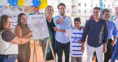Nova Quadra Poliesportiva e Salas Modulares ampliam estrutura da Escola Municipal Marcus Antônio Salerno
