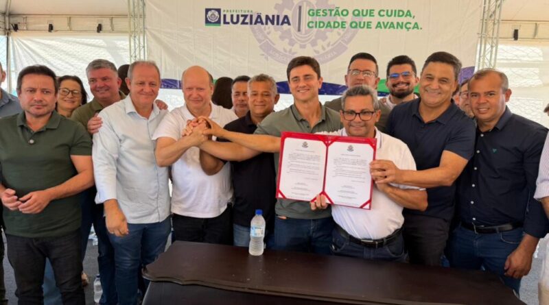 Serviços integram o programa ‘Avança Luziânia’ com ações em infraestrutura, educação, esporte e lazer, com obras de pavimentação asfáltica, construção de unidades escolares e implantação de espaços públicos // Foto: Secom