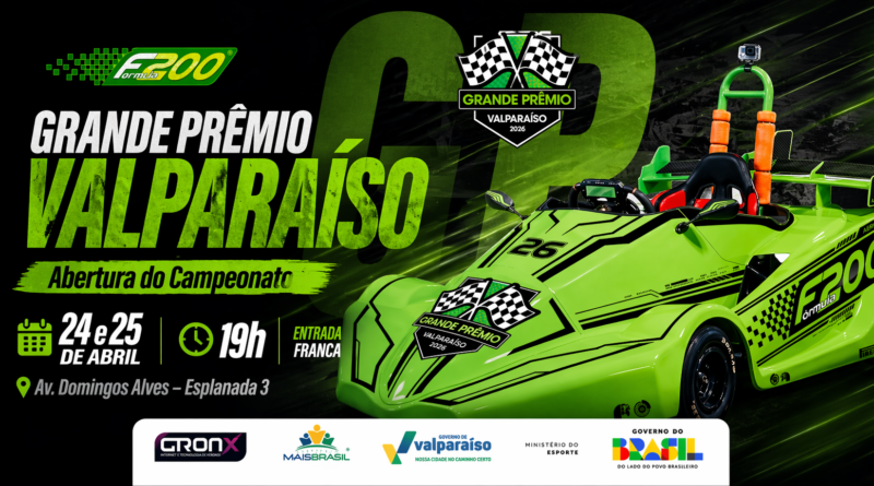 Valparaíso recebe a 1ª etapa da FÓRMULA 200 com entrada gratuita, neste final de semana