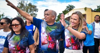 “É uma festa muito tradicional, realizada há mais de 30 anos, onde o povo relembra um momento muito forte d'Aquele que deu a vida por nós", destacou a governadora Celina Leão | Fotos: George Gianni/GDF