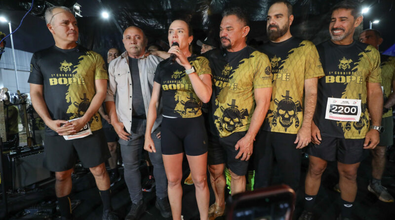 1ª Corrida do Bope une segurança pública e esporte em percurso noturno