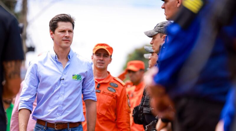 Governador Daniel Vilela anunciou pacote de valorização das forças de segurança pública com investimento de R$ 1,2 bilhão até 2027 (Foto: Rômullo Carvalho)