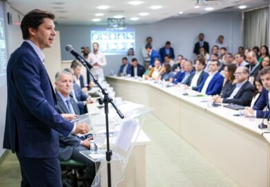 Daniel Vilela participou de workshop sobre a criação da Agência de Investimentos (InvestGO), na sede da Fieg (Foto: Rômullo Carvalho)