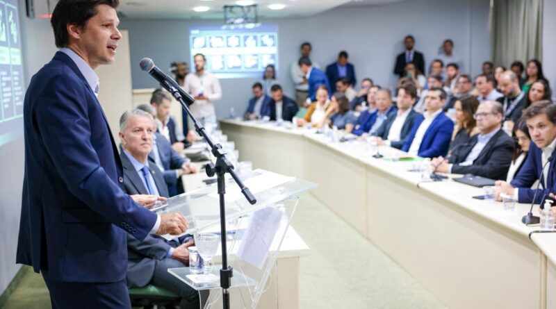 Daniel Vilela participou de workshop sobre a criação da Agência de Investimentos (InvestGO), na sede da Fieg (Foto: Rômullo Carvalho)