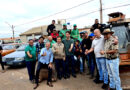 O prefeito de Valparaíso de Goiás, Marcus Vinícius, assinou a ordem de serviço para o início das obras de recapeamento asfáltico no bairro Jardim Oriente