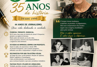 Entre a verdade e o tempo: 44 anos dedicados ao jornalismo no Entorno
