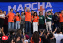 Caiado e Daniel Vilela participam da 6ª Marcha para Jesus em Goiânia