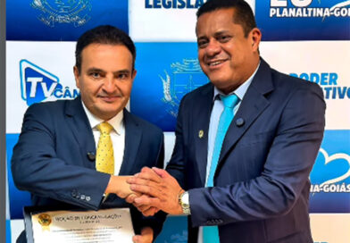 Pábio Mossoró recebe Moção de Aplauso da Câmara de Vereadores de Planaltina
