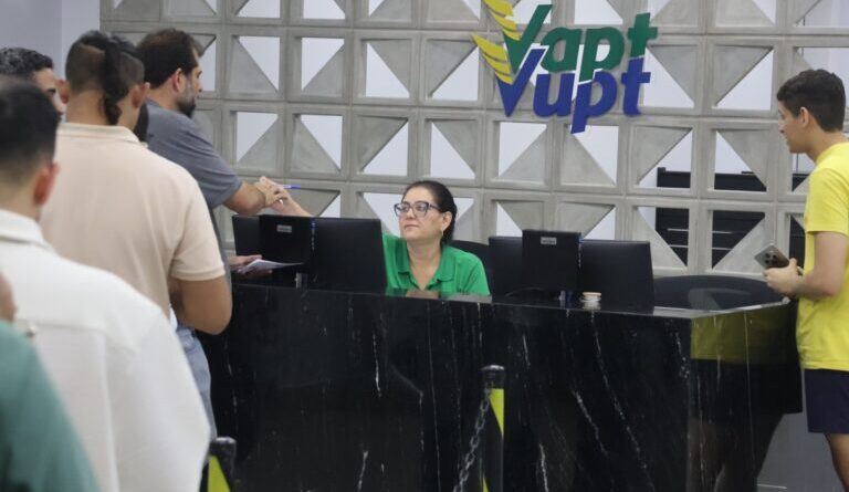 Em Goiás, os serviços também estão disponíveis nas unidades do Vapt Vupt que contam com atendimento da Justiça Eleitoral (Foto: Sead)