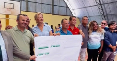 Deputada Drª Zeli garante reforma do Ginásio de Esportes do Lago Azul