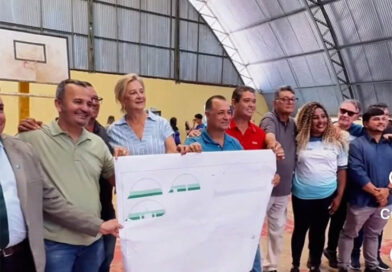 Deputada Drª Zeli garante reforma do Ginásio de Esportes do Lago Azul