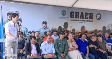 Daniel Vilela inaugura base do Graer em Luziânia e participa da formatura do 6º Curso de Operações Aéreas