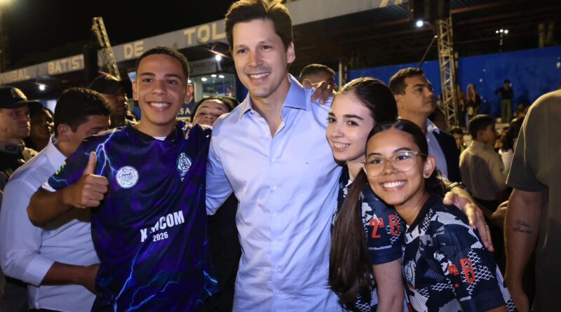 Daniel Vilela prestigia abertura dos jogos dos colégios militares de Aparecida de Goiânia e destaca importância da prática esportiva para desenvolvimento dos jovens (Fotos: Adalberto Ruchelle e Walter Folador)