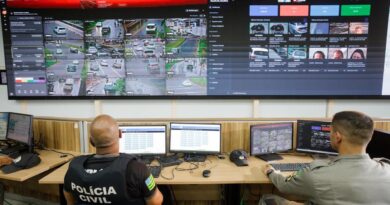 Em cinco meses, IA Contra o Crime elucidou mais de 1,4 mil ocorrências. Representantes das forças de segurança goianas detalham papel da tecnologia para o setor (Foto: Secom-GO)