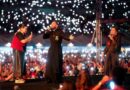 Evento reúne cerca de 100 mil pessoas no Estádio Serra Dourada e recebe pela primeira vez a imagem peregrina de Nossa Senhora de Guadalupe, Padroeira da América Latina (Foto: Júnior Guimarães e Remisson Sales)