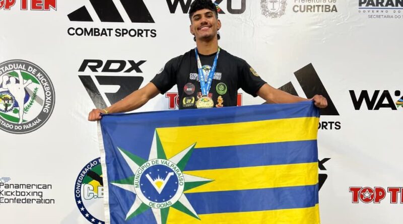 Atleta de Valparaíso conquista oitavo Título Brasileiro de Kickboxinhg
