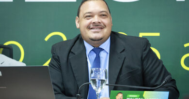 Presidente ado legislativo municipal vereador Walison Lacerda