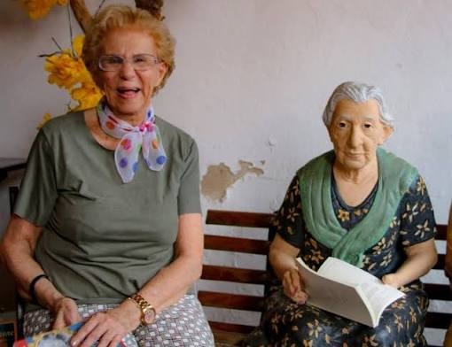 Morre Vicência Bretas, última filha viva da poetisa Cora Coralina. (Foto: Reprodução) Fonte: A Redação - https://aredacao.com.br/morre-vicencia-bretas-ultima-filha-viva-da-poetisa-cora-coralina/