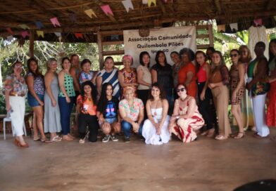 Projeto recebe novas ferramentas para transformar frutos do Cerrado em renda para mulheres quilombolas em Iporá