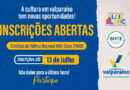 Cultura abre inscrições para 12 editais da PNAB em Valparaíso